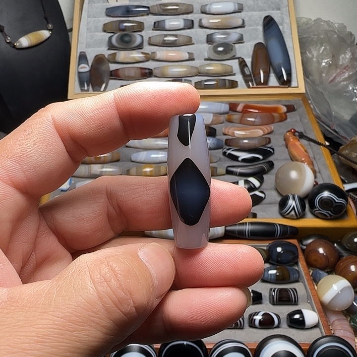 玛瑙/玉髓未镶嵌吊坠(不含链)