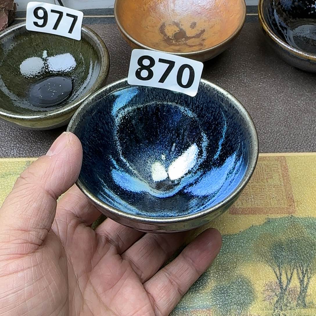 茶盏建盏杯主人杯龙窑柴烧