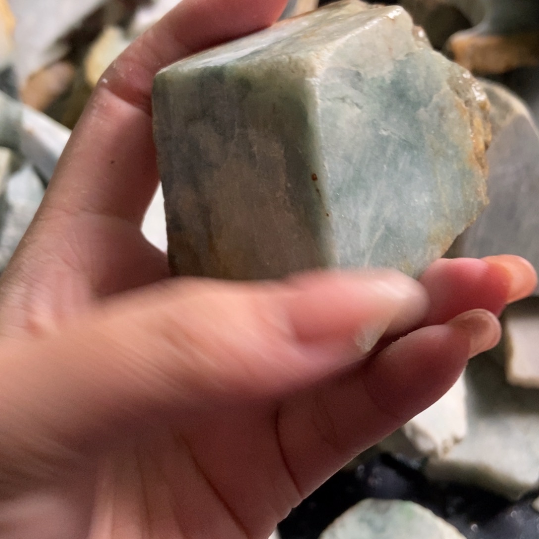 翡翠未镶嵌挂件天然翡翠