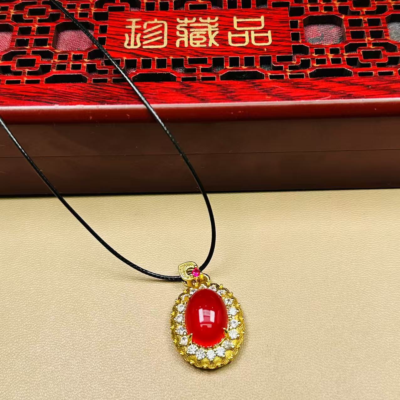 古风设计款c211  精美绝伦 吊坠多样性发其一 赠皮绳玛瑙吊坠