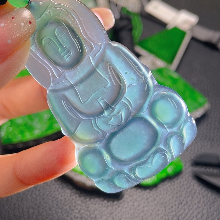 翡翠颈饰未镶嵌25，