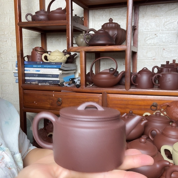 茶壶紫砂汉瓦240cc半手工