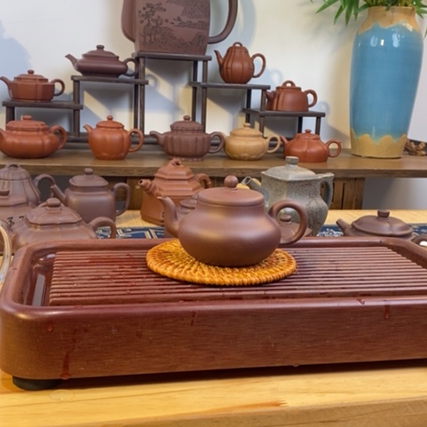 手工艺品琉璃紫砂壶