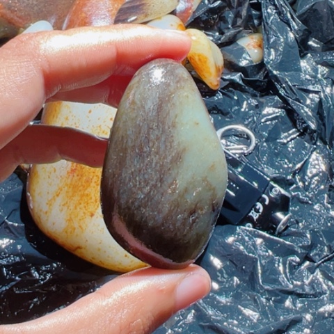 和田玉（糖玉）手链未镶嵌6