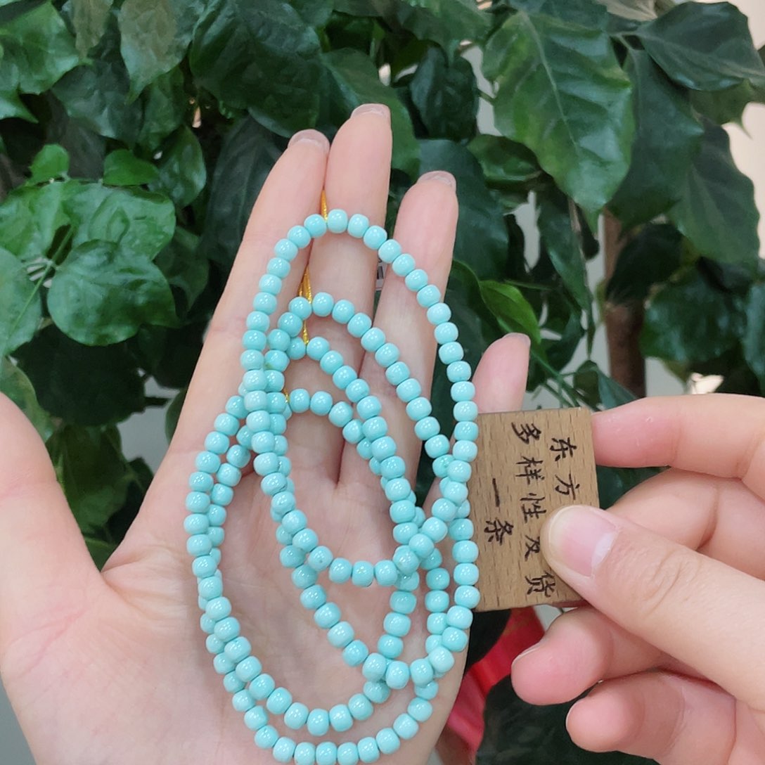 绿松石手串未镶嵌