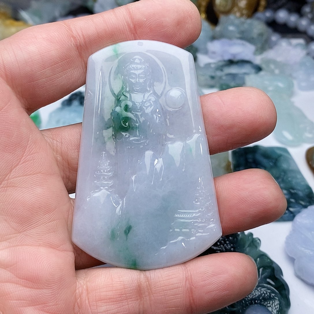 翡翠颈饰未镶嵌想**夜