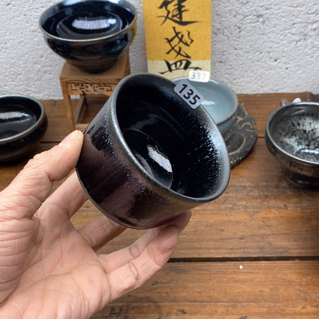 茶盏建盏主人杯漂亮135