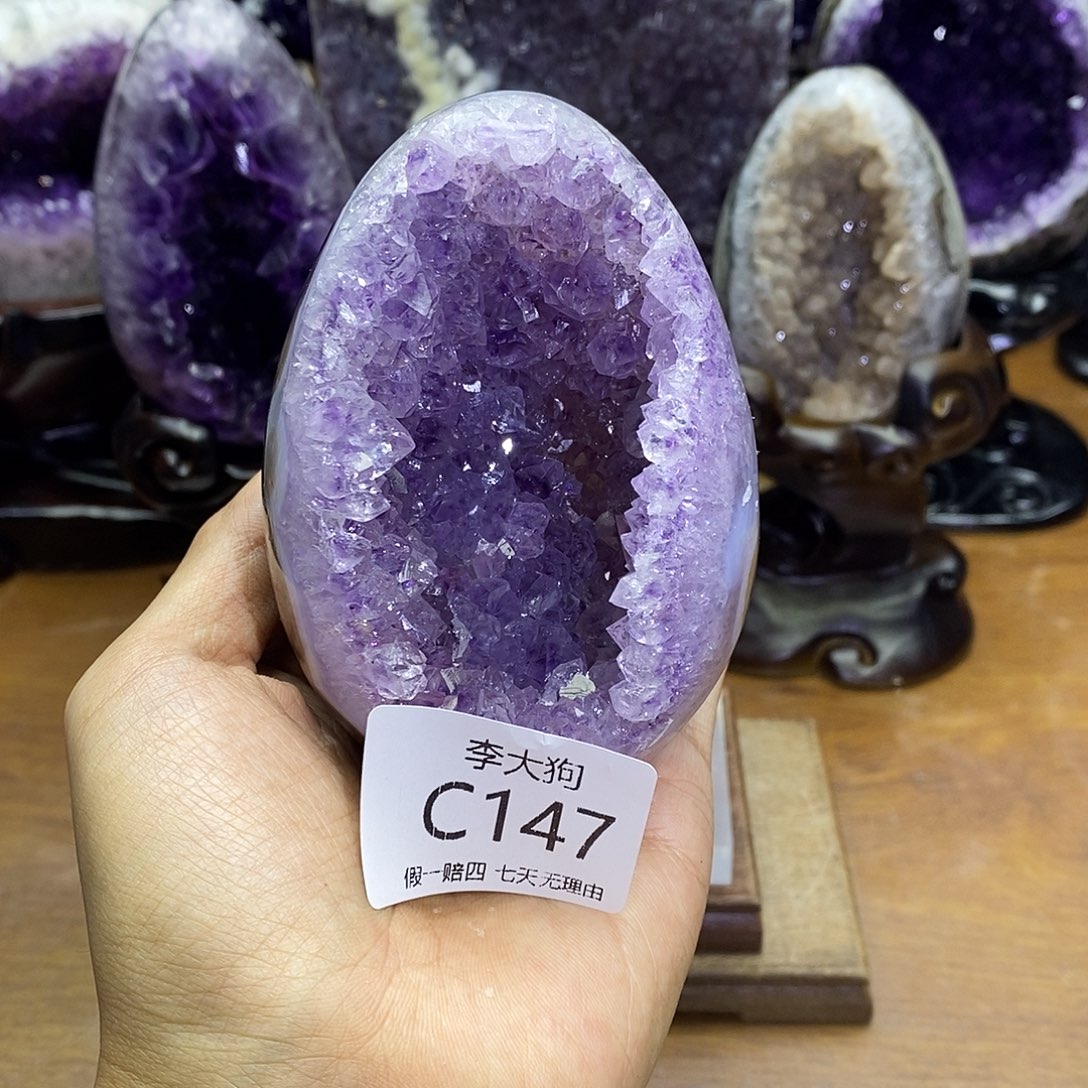 未镶嵌大型摆件（非配饰）紫晶