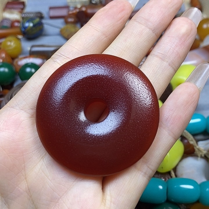 未镶嵌颈饰玛瑙/玉髓青*轩