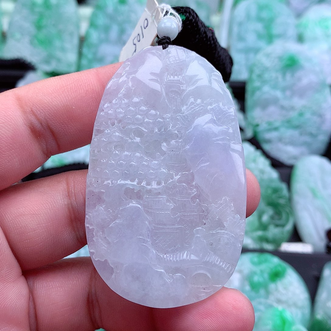 翡翠吊坠(不含链)未镶嵌