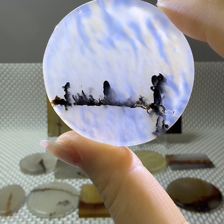 玛瑙/玉髓未镶嵌吊坠(不含链)11