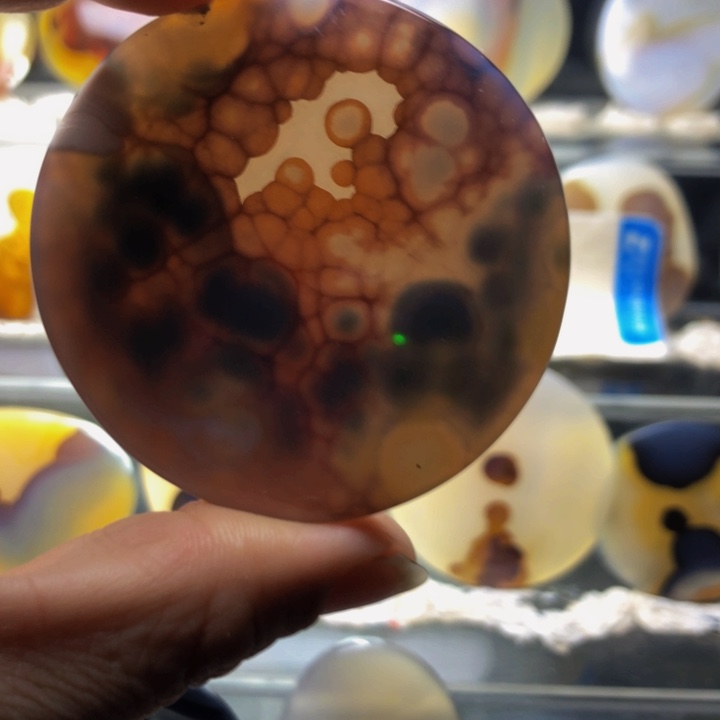 合金玛瑙/玉髓珠宝奇石56