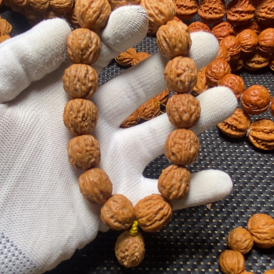 流***毛手串文玩核桃树王