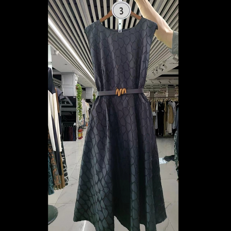 AOWEIXUAN品牌连衣裙印花裙子女装气质时尚夏季轻奢女装连衣裙