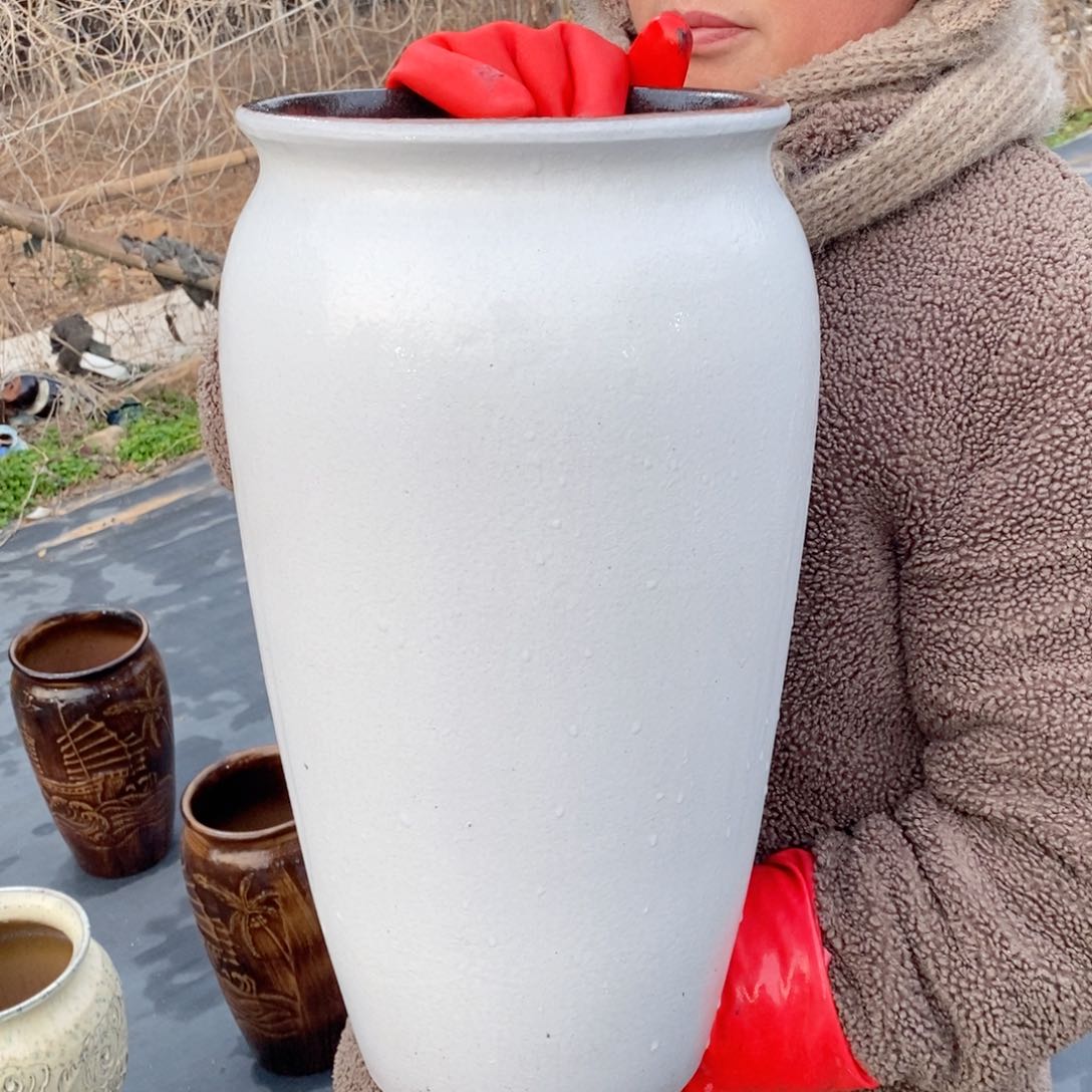 红陶口20高42～～～