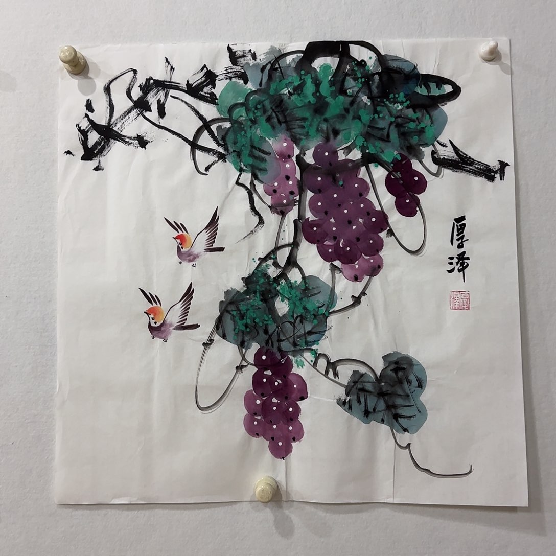 国画厚泽老师作品