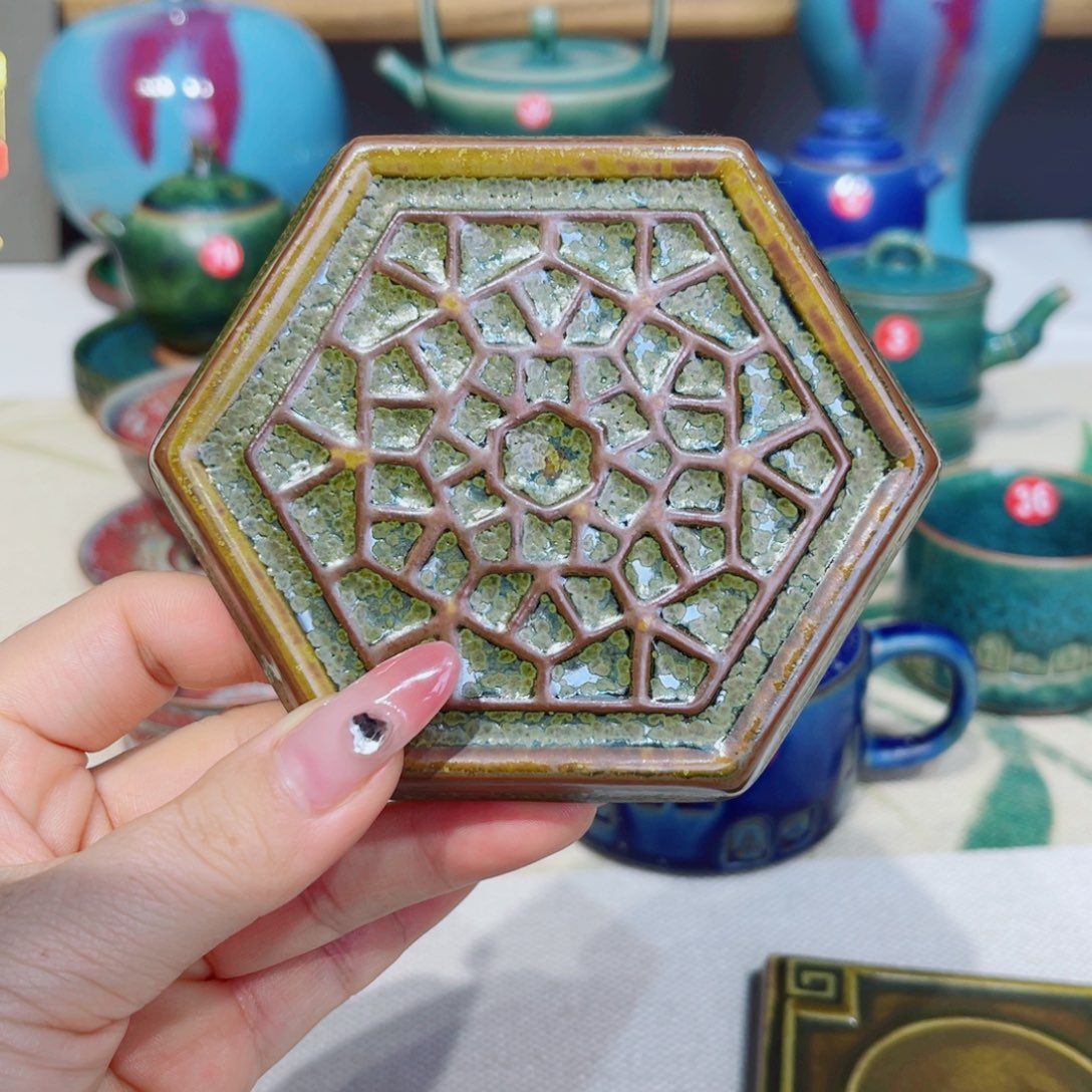 瓷片禹州钧瓷艺术作品