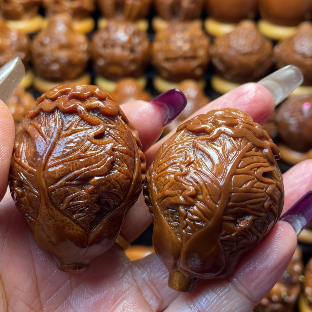 把件橄榄核橄榄球