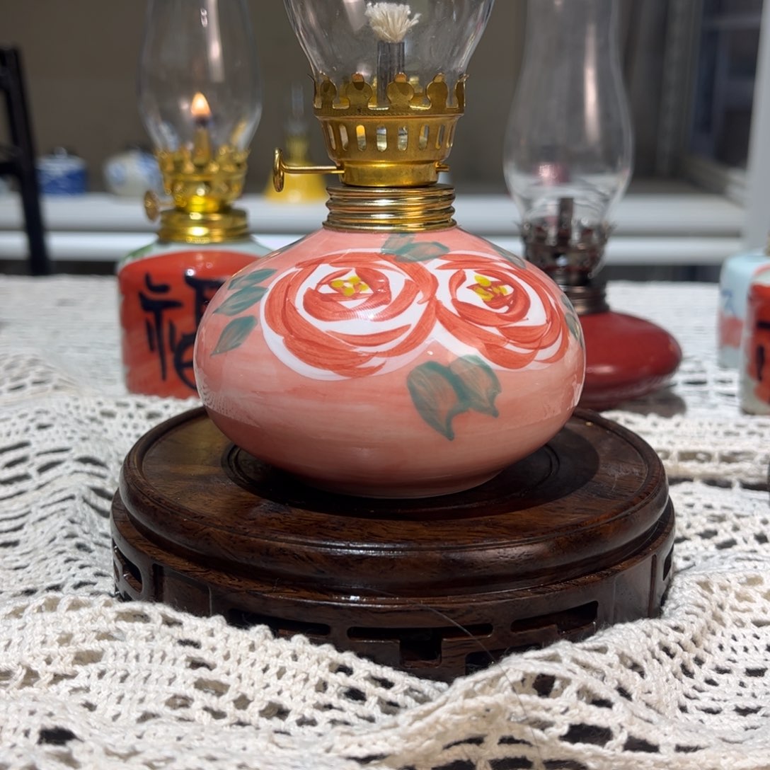 摆件景德镇陶瓷香薰灯