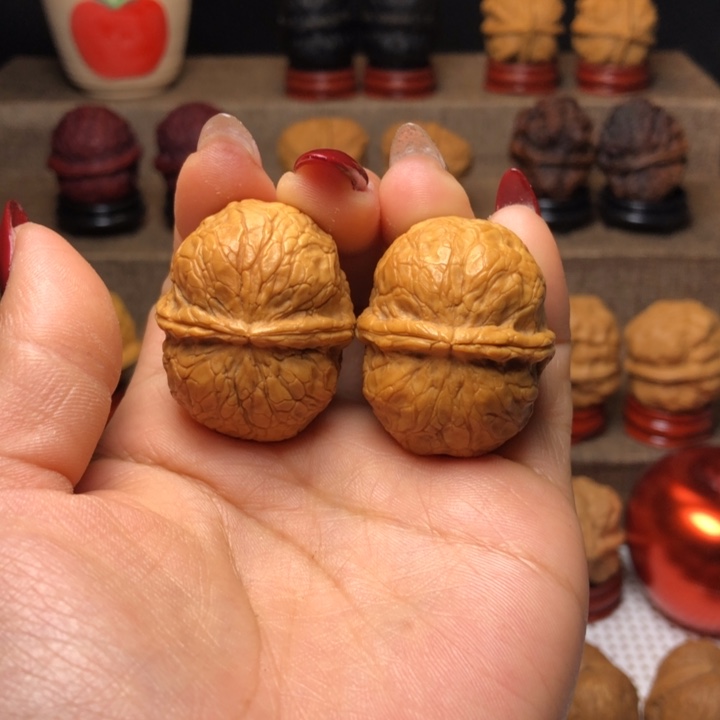 文玩核桃把件10玄武元宝