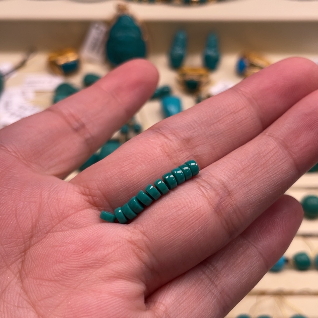 绿松石珠宝奇石未镶嵌小*