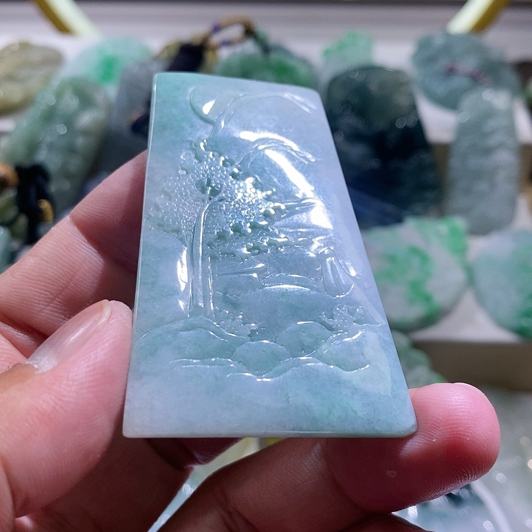 【闪购商品】翡翠颈饰未镶嵌1111111111111