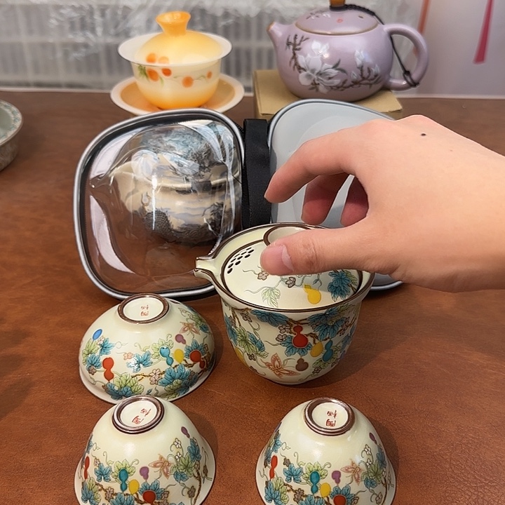 颜瓷闪购商品链接葫芦套装陶栖