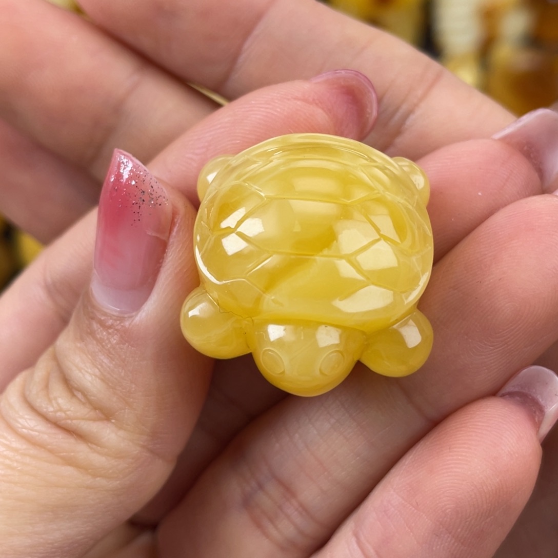 琥珀裸石未镶嵌蜜蜡