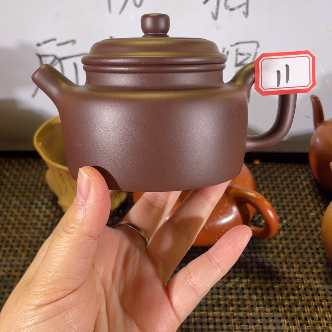 茶壶紫砂德钟紫泥