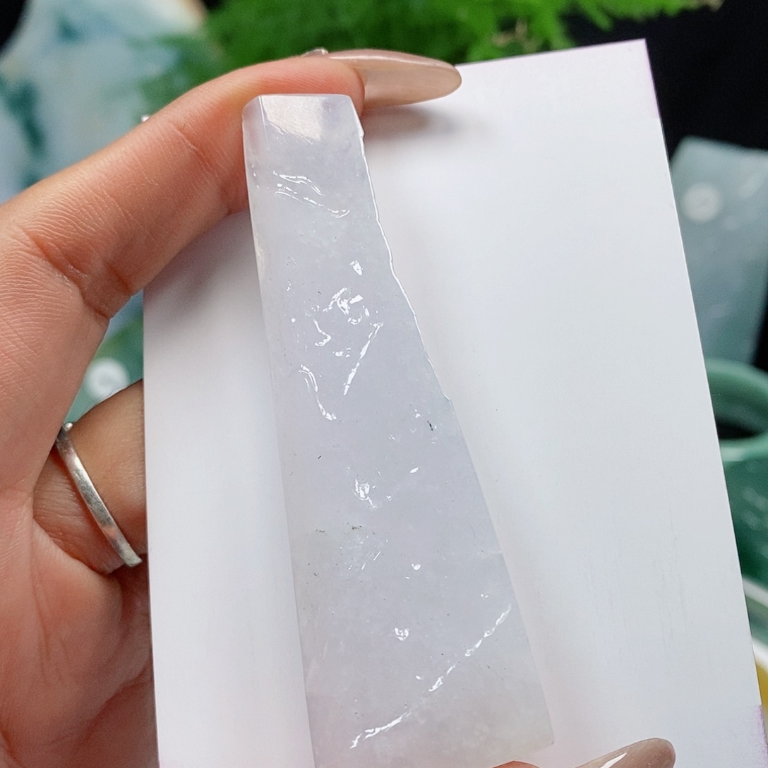 翡翠颈饰未镶嵌缅甸天然a货翡翠挂件