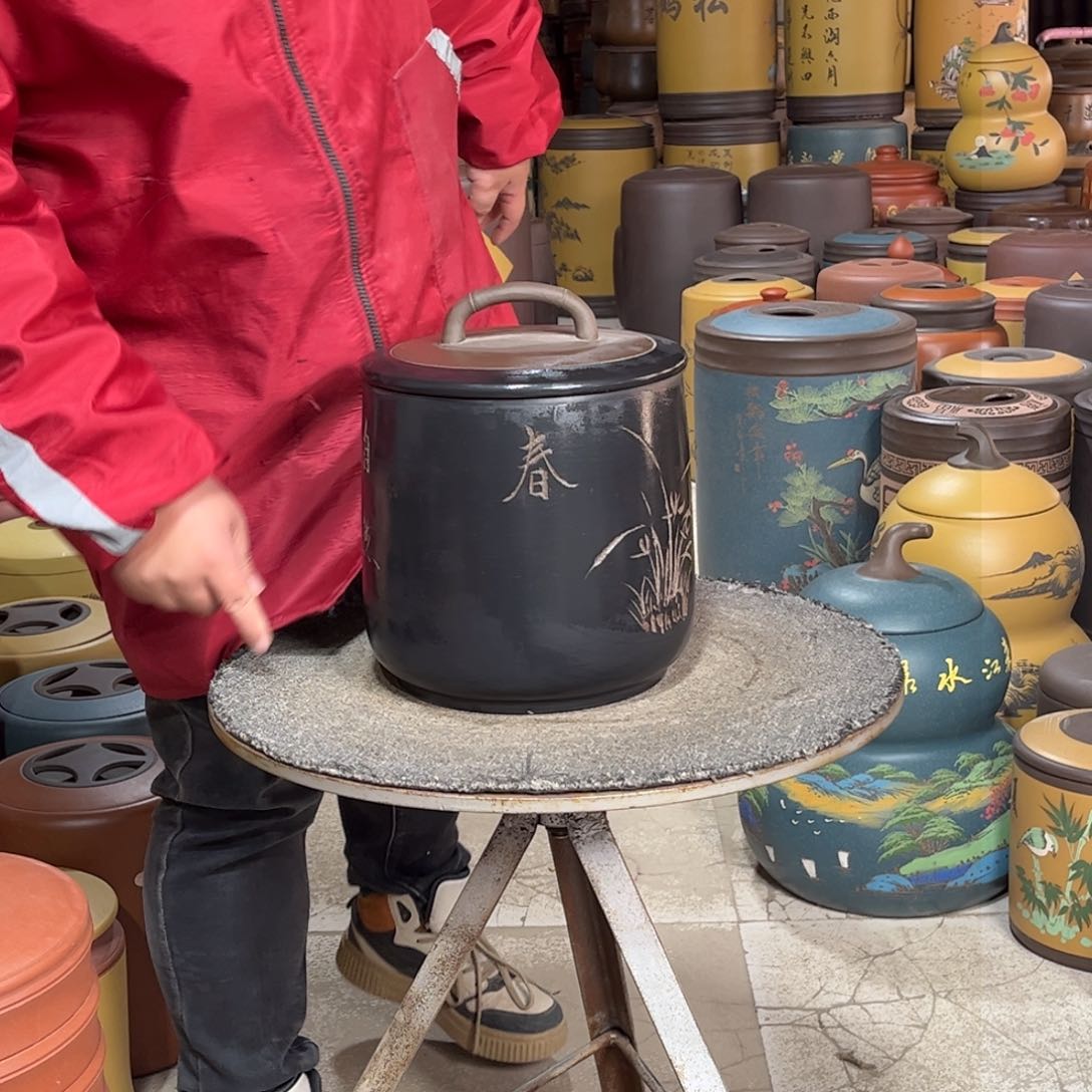 紫砂茶叶罐茶叶罐