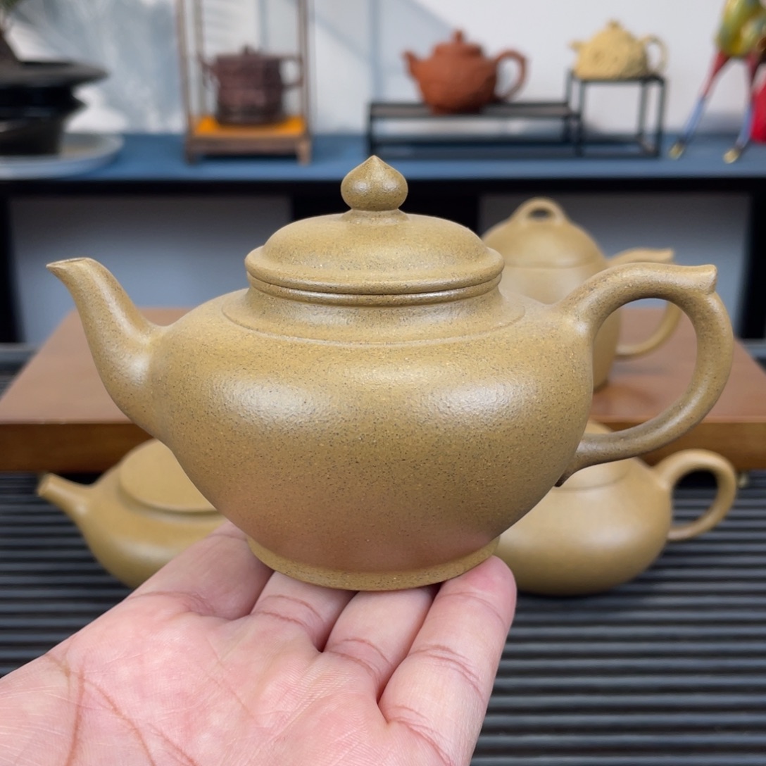 茶壶紫砂青段笑樱200cc