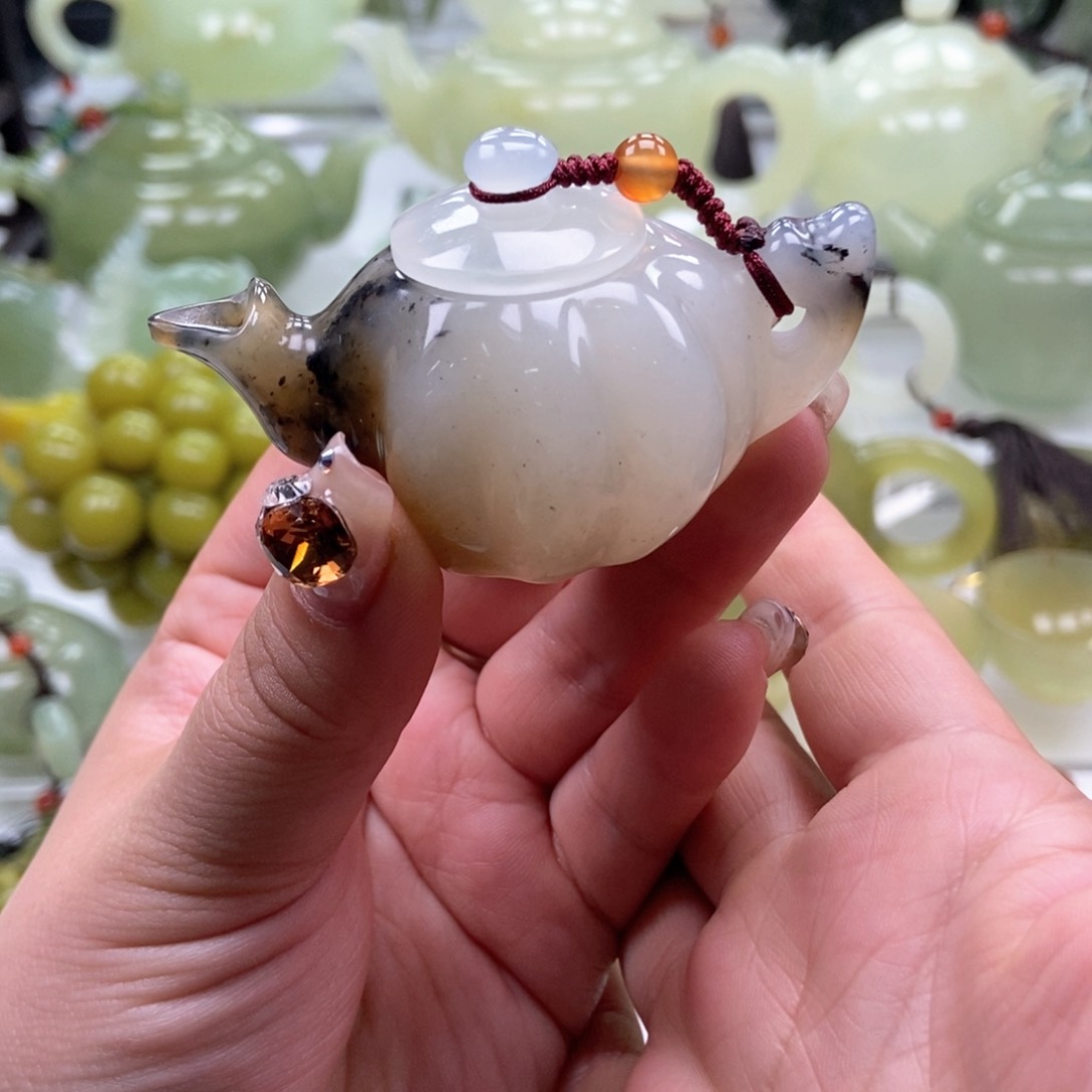 蛇纹石玉手链未镶嵌