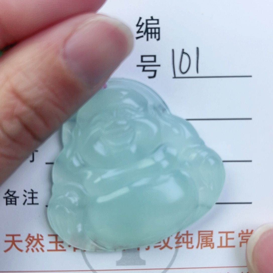 石英质玉颈饰未镶嵌佛公