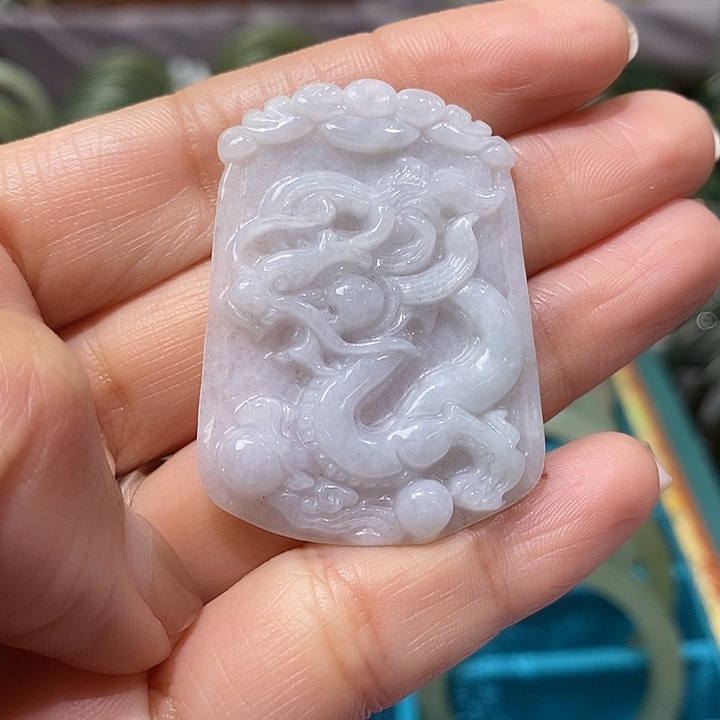 翡翠未镶嵌颈饰翡翠A货吊坠