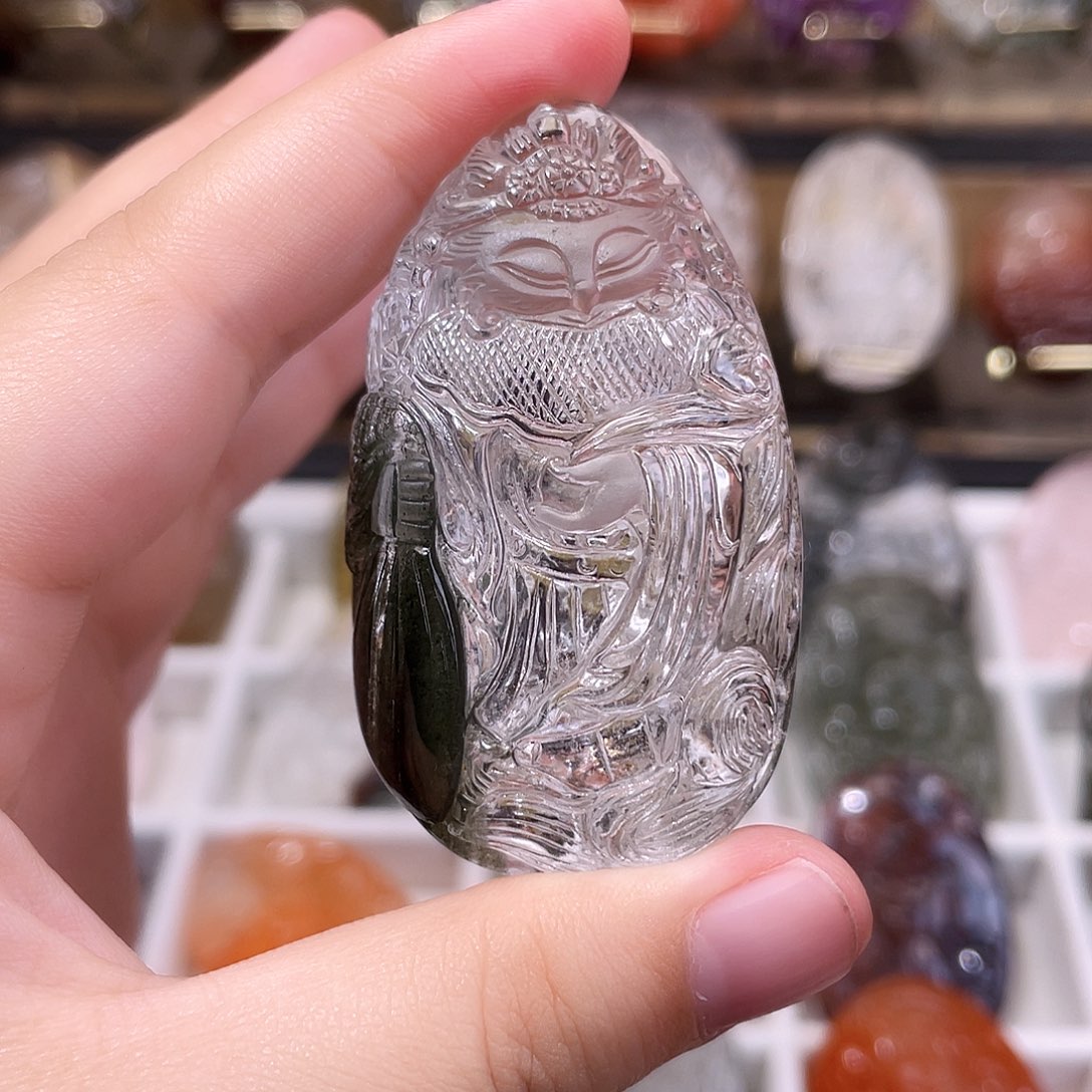 颈饰未镶嵌水晶绿幽灵