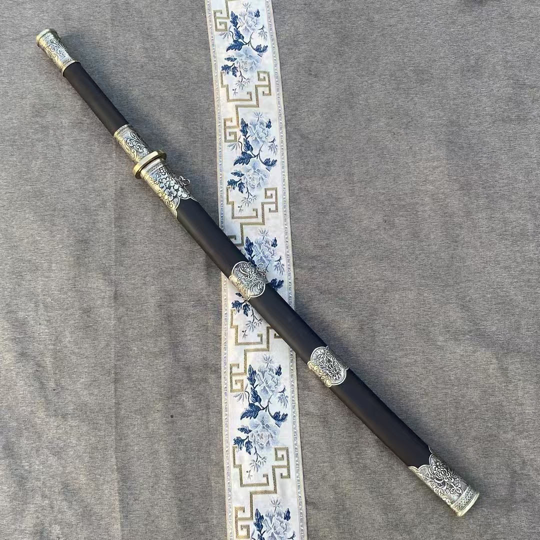 户撒杨大师手工锻打走铜苗刀户外武术刀收藏防身  工艺品未开刃