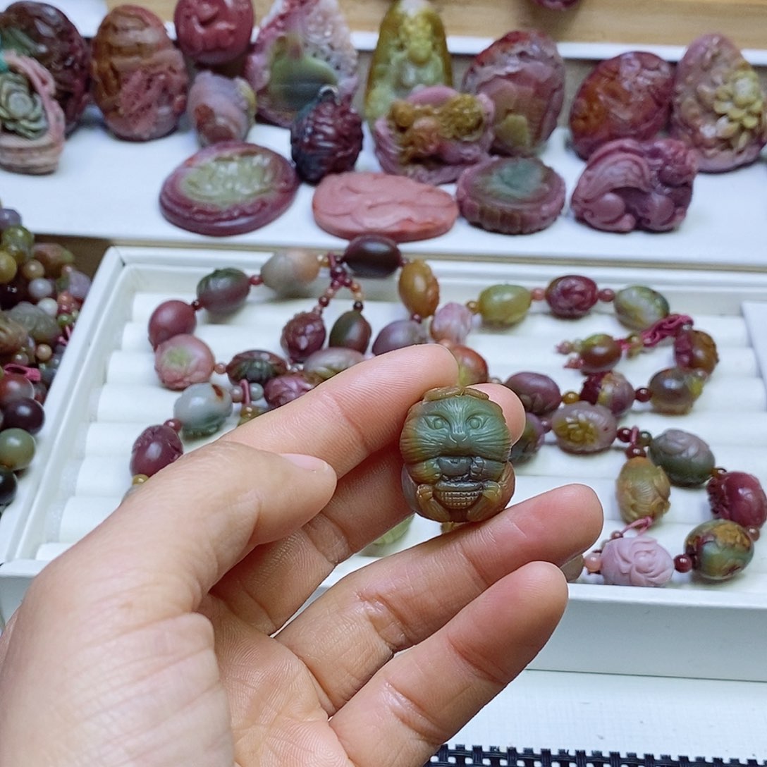 玛瑙/玉髓盐源玛瑙未镶嵌