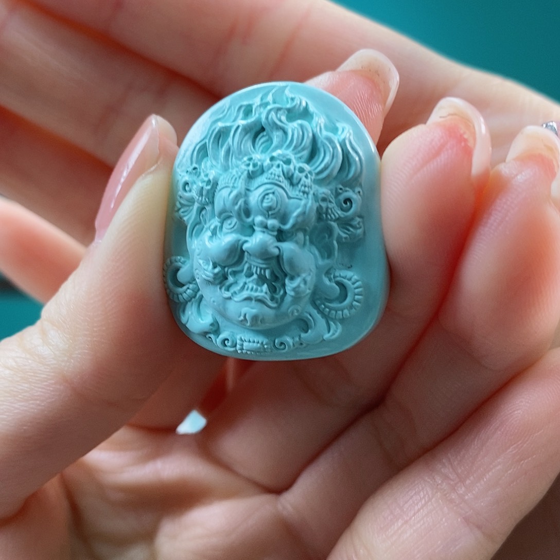 绿松石珠宝奇石未镶嵌