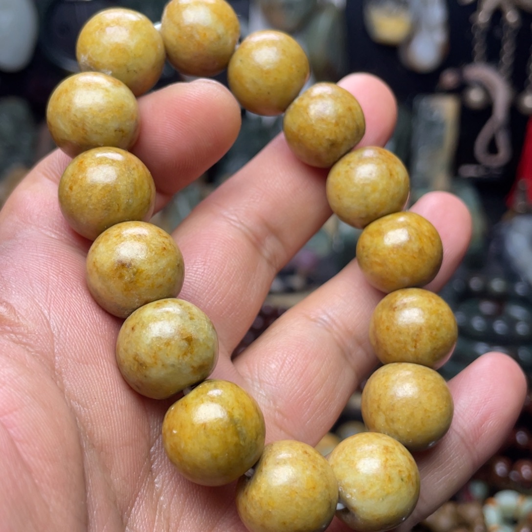 岫岩河磨玉（透闪石质玉）未镶嵌颈饰16福利