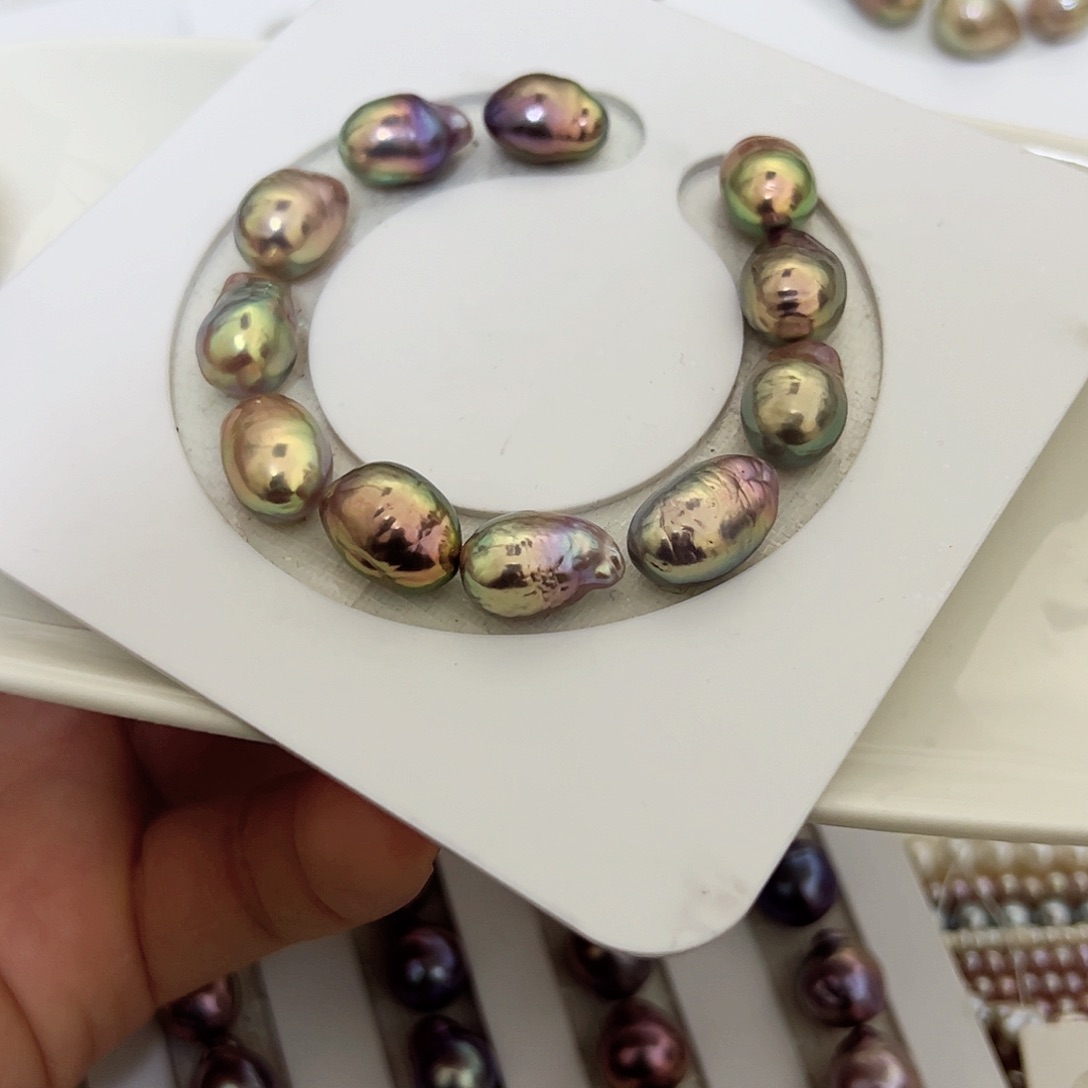 淡水珍珠手串银S925镶嵌忆**南