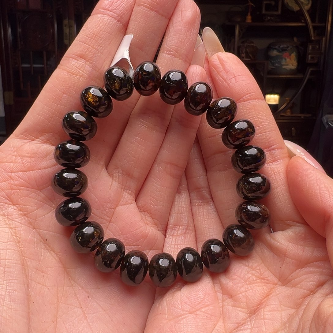 琥珀裸石未镶嵌抚顺琥珀20091-1十一