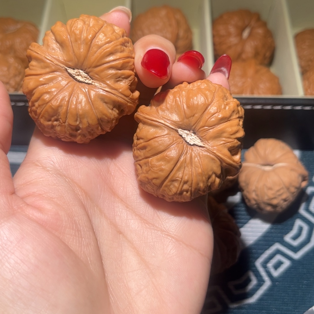 哎***去文玩核桃吊坠南瓜42