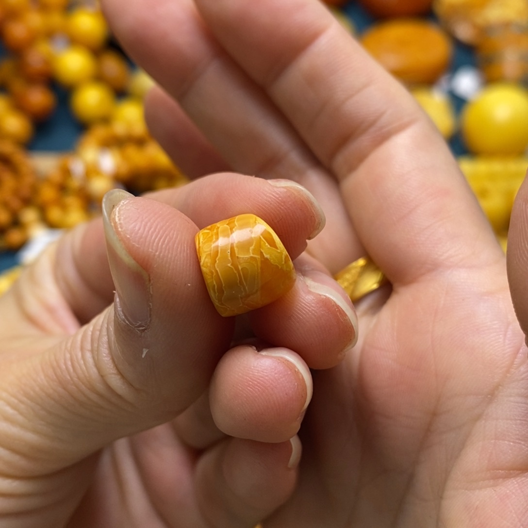 琥珀手链未镶嵌T*野