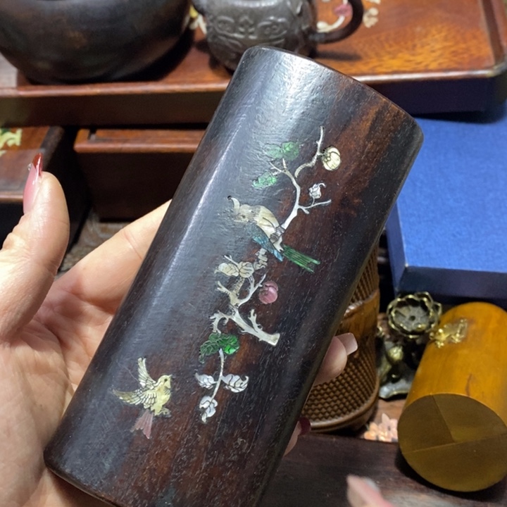 端景台紫檀木类木