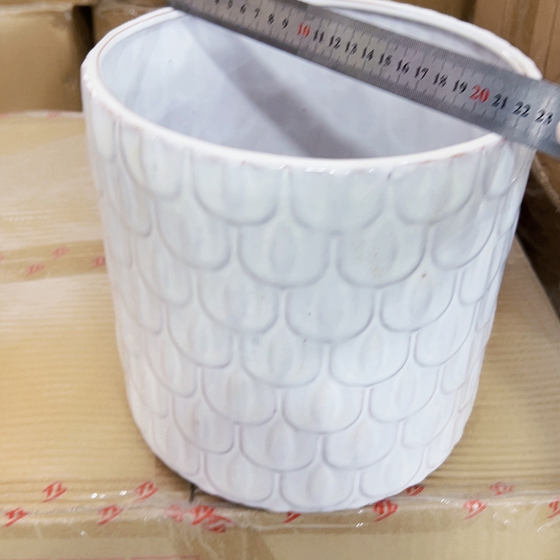 有孔双十二福利外贸尾单陶瓷花盆凑单10米包邮瑕疵瑕疵