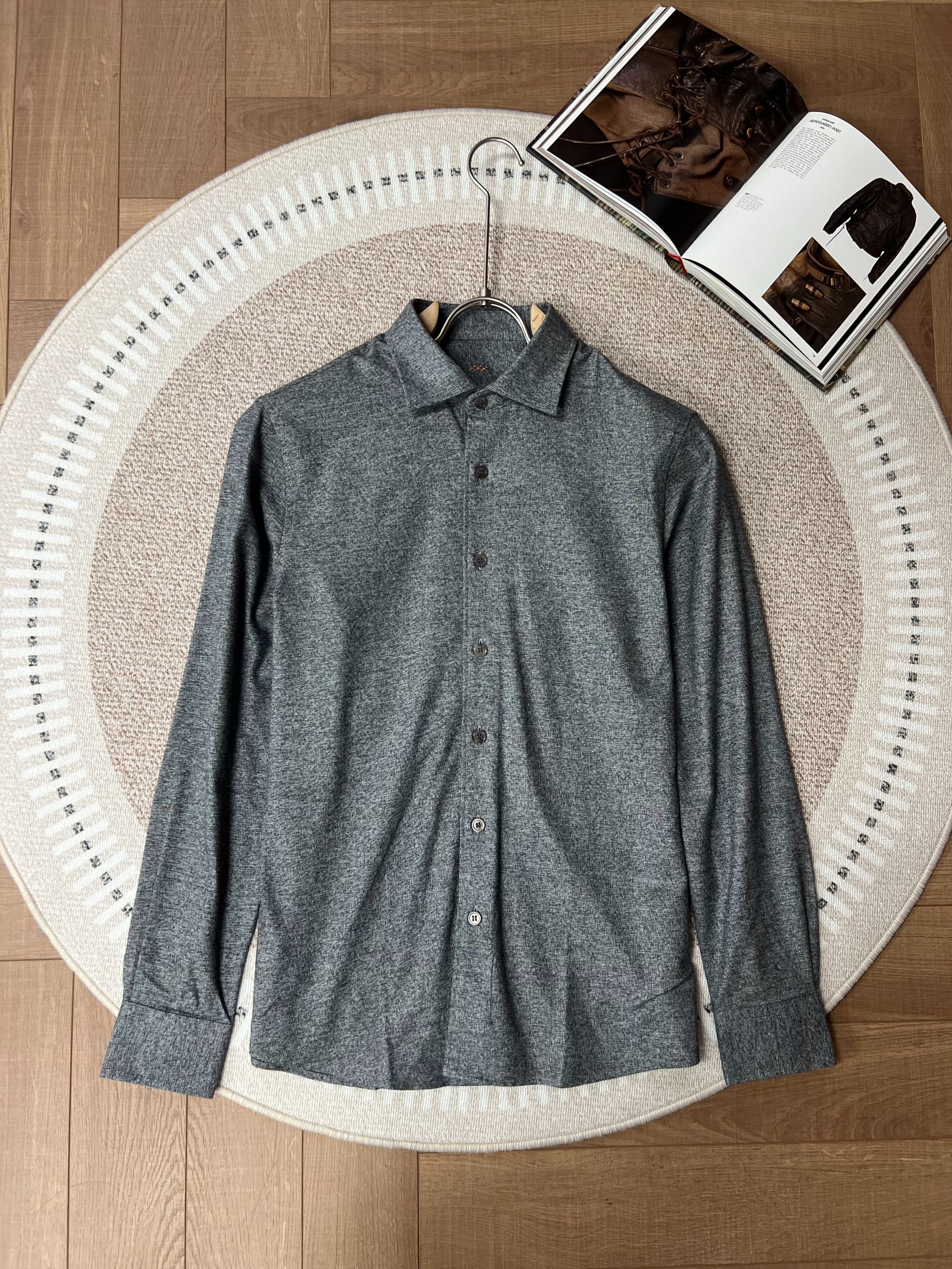 2025年秋季新款男装长袖衬衣高端上档次男士衬衣时尚男装衬衫商务