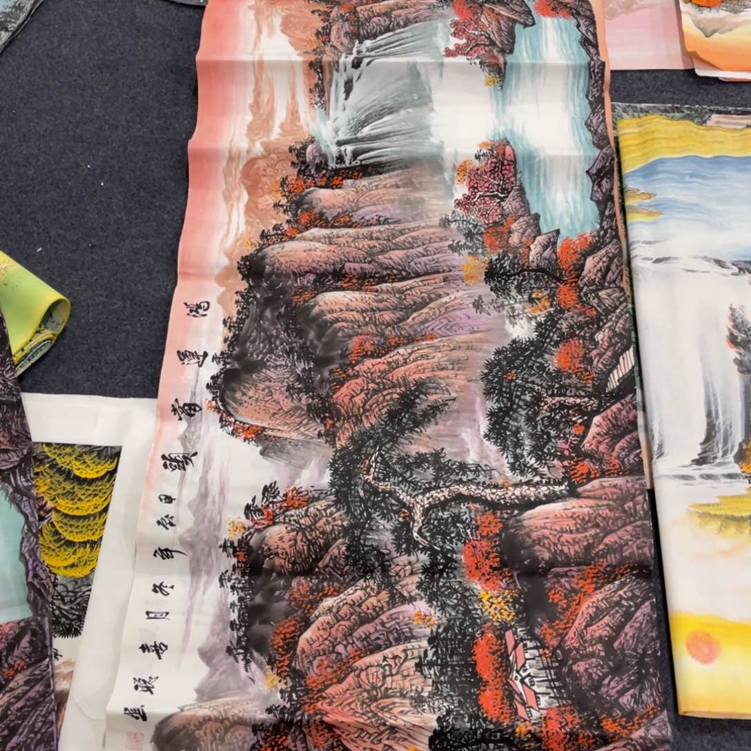 国画处理作品看好再拍哦