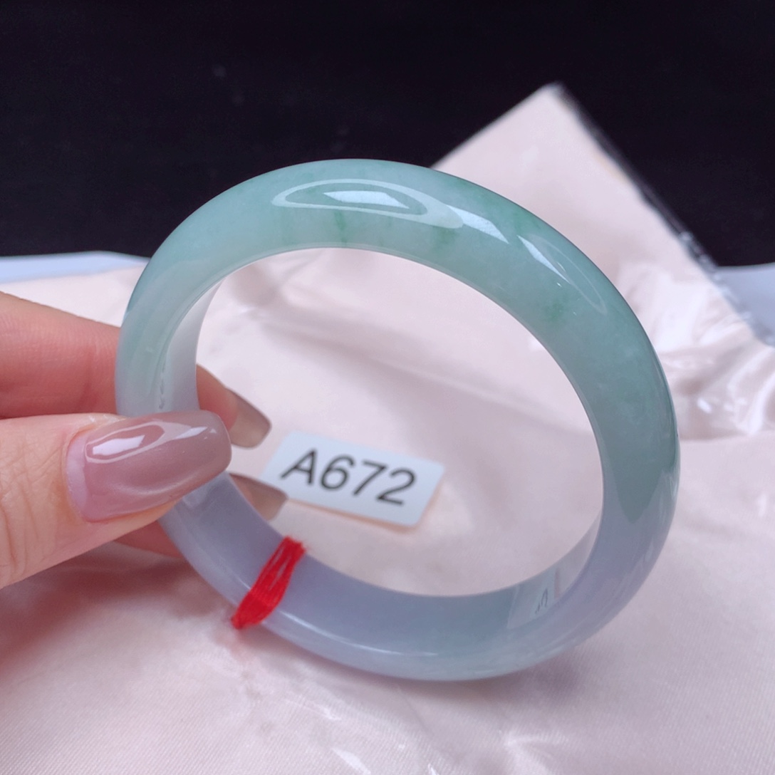 翡翠手镯未镶嵌手镯58