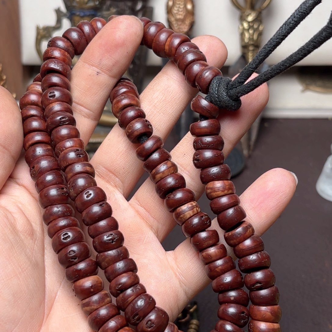 铜星月菩提挂件菩提